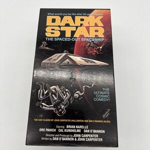 Dark Star Special Edition VHS 1971 John Carpenter Sci-Fi Space Comedy